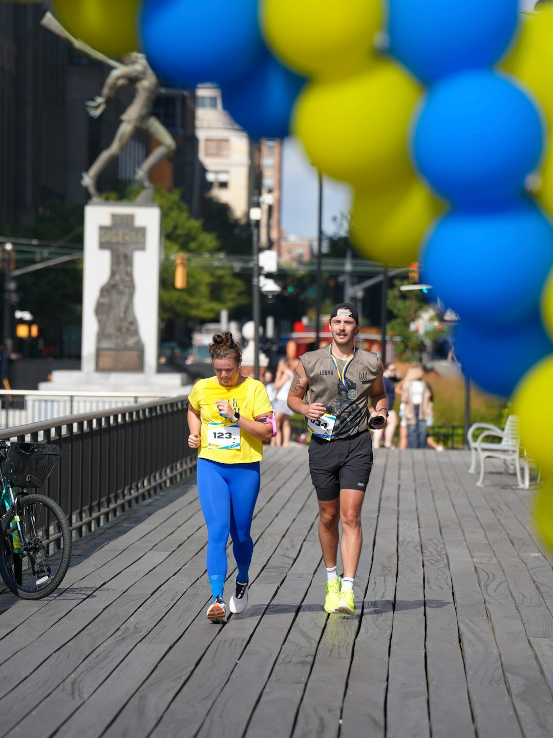 celebrity marathon runner